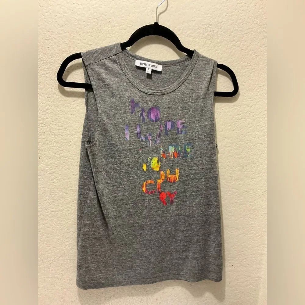 Elizabeth and James sleeveless T in size Small